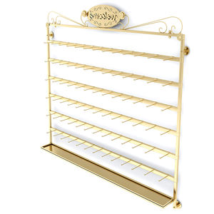 आधुनिक रचनात्मक गहने डिस्प्ले स्टैंड दीवार-माउंटेड गहने भंडारण रैक धातु असर प्रदर्शन रैक - Product Image 4