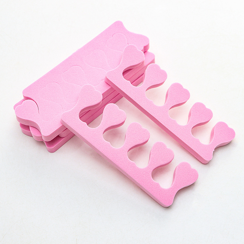 Separador de dedos rosa claro de 08 cm