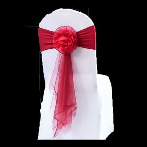Nœuds de chaise dorés décoratifs pour mariage, nœuds de chaise en spandex pour mariage, nœuds de chaise pour concours de beauté et banquets - Product Image 4