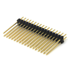 Deyconn PH 2.54mm h2.5mm kép nam bên Phải góc đơn hàng <span class=keywords><strong>pin</strong></span> tiêu đề 90 độ pa6t kết nối phụ kiện - Product Image 6
