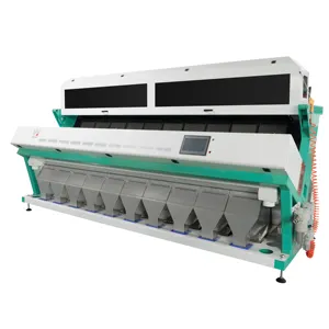 Rice Sorting Machines High Output Rice Sorter Intelligent AI Fast Speed Optical Grain Wheat Color Sorter Machine Equipment