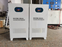 Régulateur de tension intelligent à commande servo monophasé SVC 10 kVA, stabilisateur en cuivre LED TND 220 V/230 V 50 Hz