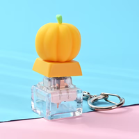 Porte-clés personnalisé Fidget Clicker, impression 3D, résine époxy PVC, créez votre propre design pour promotion, vente en gros, cadeau créatif