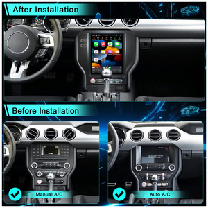 วิทยุติดรถยนต์ <span class=keywords><strong>Tesla</strong></span> Android ขนาด 10.4 นิ้ว สำหรับ Ford Mustang ปี 2015- อุปกรณ์เสริมในรถยนต์ ระบบนำทาง GPS CarPlay หน้าจอ 4G LTE WIFI DSP - Product Image 2