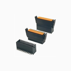 Bloc de bornes PCB enfichable double couche FPS0.5-254-<span class=keywords><strong>28F</strong></span>, double rangée <span class=keywords><strong>2</strong></span> entrées <span class=keywords><strong>2</strong></span> sorties, connecteur à bride avec boucle de verrouillage - Product Image 5