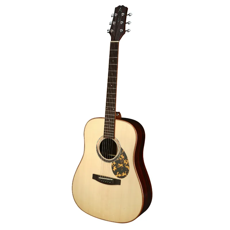Guitarra acústica, a melhor qualidade violão acústico para iniciantes. Guitarra clássica completa de 41 polegadas,