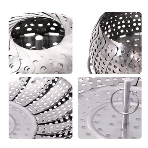 <span class=keywords><strong>Vaporera</strong></span> Plegable y Expandible para Verduras y Alimentos, Útil para la Cocina del Hogar - Product Image 5