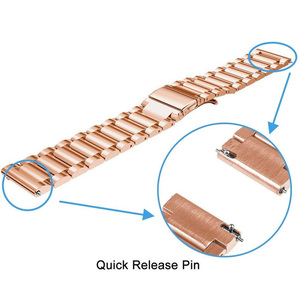 Cinturino di Ricambio in Acciaio Inossidabile RYB Business per <span class=keywords><strong>Samsung</strong></span> Watch 3 41mm 4 Active 2 40mm 44mm - Product Image 4