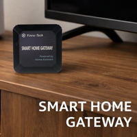 Centre de contrôle de maison intelligente avec contrôle par application, alimenté électriquement et par batterie, en matériau PC, Hub intelligent pour usage familial et hôtelier