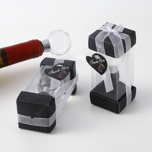 Bouchon de bouteille en forme de boule de cristal pour la conservation du vin, cadeau - Product Image 2