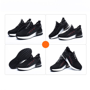 <span class=keywords><strong>Scarpe</strong></span> <span class=keywords><strong>Antinfortunistiche</strong></span> Antiscivolo Antistatiche Casual da <span class=keywords><strong>Uomo</strong></span> con Punta in Acciaio EN e Tessuto Fly Knit - Product Image 6