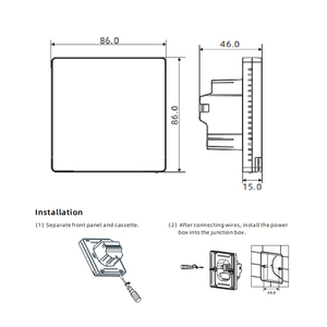 <span class=keywords><strong>Thermostat</strong></span> intelligent Tuya moderne et coloré <span class=keywords><strong>pour</strong></span> <span class=keywords><strong>chauffage</strong></span> <span class=keywords><strong>au</strong></span> <span class=keywords><strong>sol</strong></span> électrique 16A / chaudière à gaz / contrôle de la température par le <span class=keywords><strong>sol</strong></span> - Product Image 6