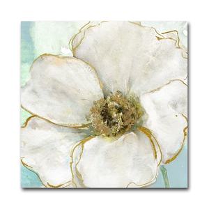 Pintura moderna hecha a mano con <span class=keywords><strong>flores</strong></span> blancas, arte de pared para sala de estar, SOA Arts, pintura <span class=keywords><strong>al</strong></span> óleo personalizada, venta <span class=keywords><strong>al</strong></span> por mayor, lienzo de decoración del hogar - Product Image 2