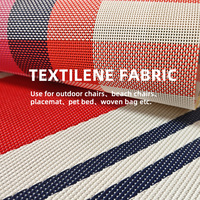 STARUNK mobilier d'extérieur Teslin tissu maillé imperméable extérieur chaise longue hamac maille Durable tissé vinyle chaise de plage tissu