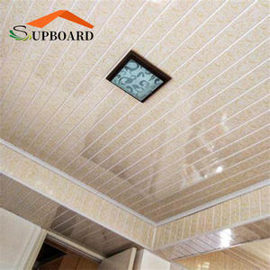 Panel de pared dorado asequible, techo de <span class=keywords><strong>PVC</strong></span> de terciopelo para garaje - Product Image 2