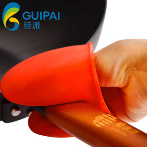 Guipai Silicone Oven <strong>Mitt</strong> <strong>Heat</strong> Resistant High Temperature Kitchen Glove For Baking Cooking Protection - Product Image 4