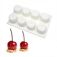 Moule en silicone multi-cavités pour gâteau mousse aux fruits, plateau de cuisson pour chocolat, moule 3D en silicone pour savon et bougie, idéal pour la pâtisserie