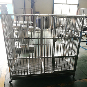 L'usine Lize vend des cages pour animaux de compagnie en acier inoxydable extra-larges, intérieures et extérieures, pour chiens lourds - Product Image 4
