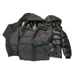 Manteau d'hiver matelassé tendance 2025 pour homme, veste gonflée, fabrication en usine, streetwear, impression personnalisée - Product Image 2
