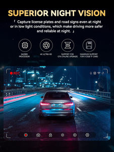 Caméra embarquée Cmsv6 4G 2K 1080P <span class=keywords><strong>WiFi</strong></span> GPS à double objectif avec enregistrement <span class=keywords><strong>vidéo</strong></span> avant 2K et arrière 1080P, <span class=keywords><strong>enregistreur</strong></span> <span class=keywords><strong>vidéo</strong></span> 24h/24, <span class=keywords><strong>surveillance</strong></span> DVR - Product Image 5