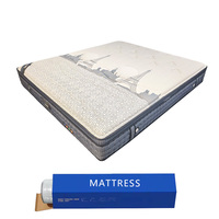 Matelas hybride moderne en mousse à mémoire de forme et ressorts compressés, tailles simple, double, queen et king, pour chambre à coucher et mobilier de maison