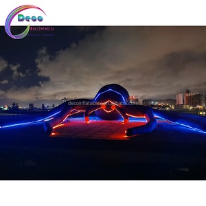 <span class=keywords><strong>Araignée</strong></span> gonflable géante <span class=keywords><strong>de</strong></span> décoration d'Halloween avec LED pour Halloween - Product Image 3