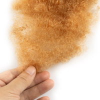 27 #   Cheveux humains en vrac 30g, blonds de qualité supérieure, faciles à teindre et décolorer, vente en gros directe d'usine
