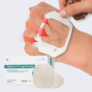 Medial IV plester balutan perawatan luka kanula balutan luka balutan Film <span class=keywords><strong>PU</strong></span> transparan - Product Image 1
