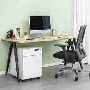 Thiết Kế Hiện Đại Bằng Gỗ Top Đen Cơ Sở Văn Phòng Bàn Nội Thất Hiện Đại Văn Phòng Điều Hành Bàn Máy Tính Bàn - Product Image 3