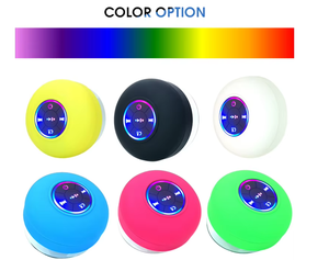 Altavoz Inalámbrico Portátil a Prueba de Agua con Luces LED RGB Vibrantes, Bajos Potentes y Diseño con Ventosa para Ducha y Baño - Product Image 5