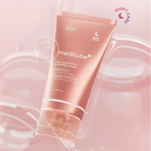 Masque de nuit au collagène Medicube, masque coréen au collagène pour la nuit, hydratant, raffermissant, stimulant l'élasticité de la peau, réparant les ridules - Product Image 4