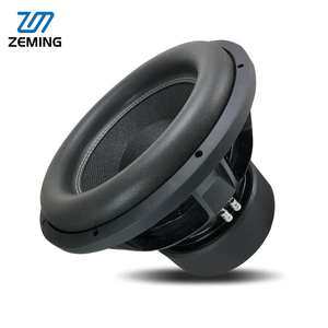 Productos calientes Bobina de voz dual de 15 pulgadas Subwoofer de audio para automóvil Alta potencia 3000W Imanes de ferrita triple Altavoces de graves Cono de carbono - Product Image 1