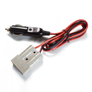 2针防水叉车电池电缆充电插头母30/50/120/175/350A 600V连接器太阳能线束 - Product Image 5