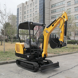 Mini-excavatrice sur chenilles de 2 tonnes, faible consommation de carburant, multifonctionnelle pour l'aménagement paysager et la construction - Product Image 3