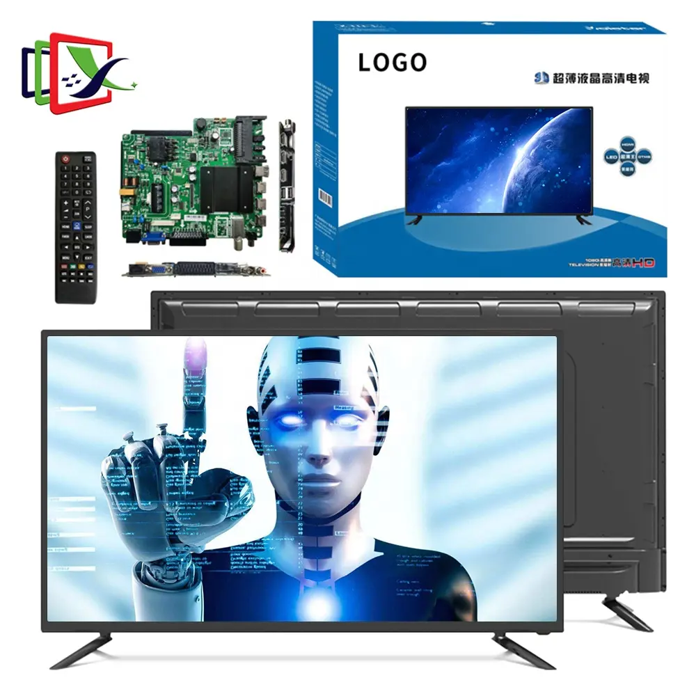 Televisor inteligente 4k de 43 pulgadas, nuevo