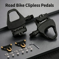 Pédales de vélo de route durables à verrouillage automatique avec crampons antidérapants, accessoires de cyclisme