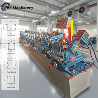 Machine automatique BSY pour la formage de rouleaux de clôtures métalliques, avec système de contrôle PLC importé, moteur, engrenage, dérouleur hydraulique et roulement