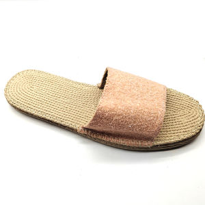 Scarpe antiscivolo di alta qualità <span class=keywords><strong>espadrillas</strong></span> Flats per le donne pantofole di <span class=keywords><strong>paglia</strong></span> fatte a mano - Product Image 5
