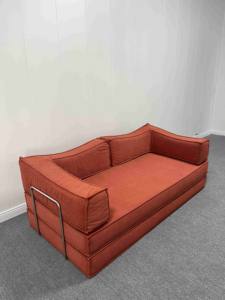 Juego de Sofás Modernos Cuadrados de Tela Comprimida, Sofá Cama con Funda Lavable para Apartamentos y Hoteles, Directo de Fábrica - Product Image 1