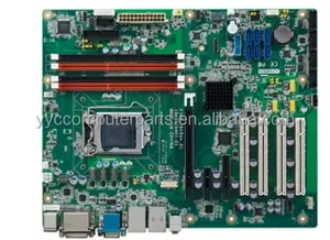 AIMB-784ความเร็ว A1ทดสอบ100% โอเคเมนบอร์ด IPC ของแท้ Q87 AIMB-784G2เมนบอร์ดอุตสาหกรรม ATX 4 * PCI 2 * LAN 6 * COM พร้อม CPU AIM - Product Image 3