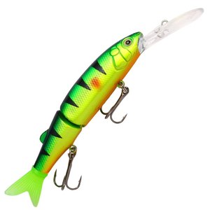 Leurre souple de haute qualité à 2 segments, 14 cm 16 g, pour pêche au bar et au culter, kit d'appâts durs à queue souple, coulant et plongeant en profondeur - Product Image 2