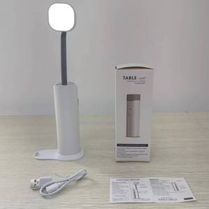 Kleine tafellamp leeslamp buitenlamp zaklamp opvouwbare LED tafellamp bureaulamp met USB-oplaadpoort - Product Image 4