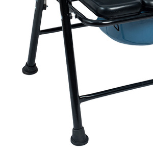 Folding <b>Commode</b> <b>Chair</b> Lightweight Toilet <b>Chair</b> For Elderly Disabled Pregnant Women Home Use Stainless Steel KY817D - Product Image 3