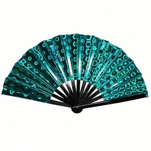 Ventilador de Mano Plegable Grande de 13 Pulgadas, Ventilador Deportivo Portátil con Sonido Fuerte para Eventos de Año Nuevo de DST Soul - Product Image 5