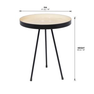 Hot-Selling Modern Minimalist Metal Iron Coffee and <b>Bed</b> Side <b>Table</b> Luxury Enamel Polished <b>for</b> Home and Outdoor Furniture - Product Image 5