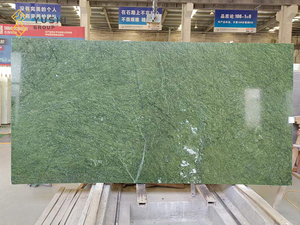 Yushi Tùy Chỉnh Chất Lượng Cao Đan Đông Màu Xanh Lá Cây Tấm Đá Cẩm Thạch Cho Nhà Bếp Bàn Cầu Thang Sàn Và Tường Trang Trí - Product Image 2