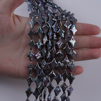 Perles d'eau douce naturelles irrégulières en forme d'étoile de 40 cm, 18 cm, 8-11*13-16 mm, vente en gros, pour la fabrication de bijoux
