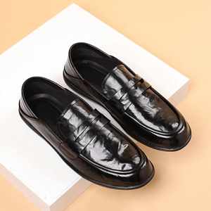 Top Luxury Designer Business Casual <b>Men's</b> <b>Dress</b> Shoes Fashion Square Toe Lace-up Breathable Lightweight Anti-Slip Party <b>Men</b> - Product Image 6