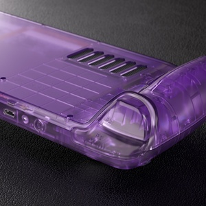 EXtremeRate Custom Game Accessories Clear Purple Shell for <b>Steam</b> <b>Deck</b> LCD Console - Product Image 6