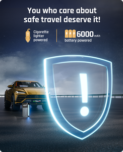 חוט & אלחוטי 2In1 עם 6000Mah סוללה צמיג Inflator מדחס אוויר קטן 12V Dc אוויר משאבת אוויר-מדחס מתנפח - Product Image 4